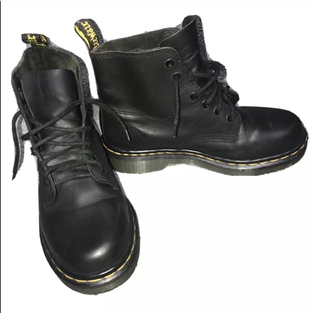 Doc Dr. Martens Black Ankle Boots